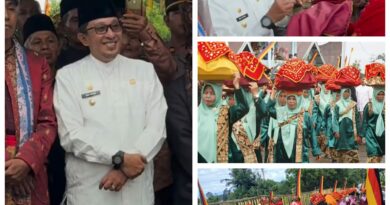 Acara Festival Budaya Koto Baru  Basinggang di Balai Balai 