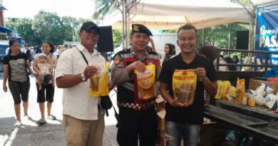 Menyambut Hari Raya Idul Adha 1446.H.2025 M Polsek Batuaji Pasar Amankan Murah.