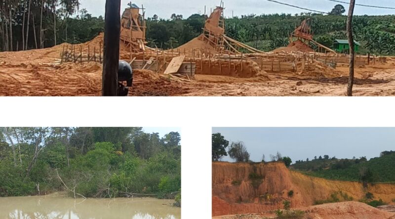 Penambangan Pasir Ilegal Nongsa Sambau Kota Batam Banyak Kepentingan Rugikan Negara